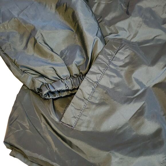 NYS Thruway Canals Highway Travel Albany NY Navy Windbreaker Snap Button Men's L - Picture 4 of 6